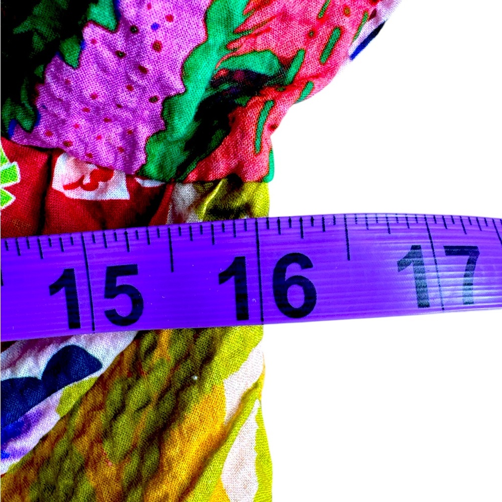 DESIGUAL By M. Christian Lacroix Fiona Blouse/Crop Top, Multicolored, Size L. - Picture 9 of 10